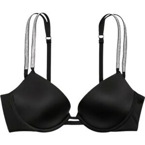 Very Sexy Push Up with Rhinestone Straps